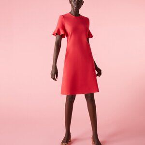 Jane Atelier Poppy Jersey Tunic Dress Geranium Size 12